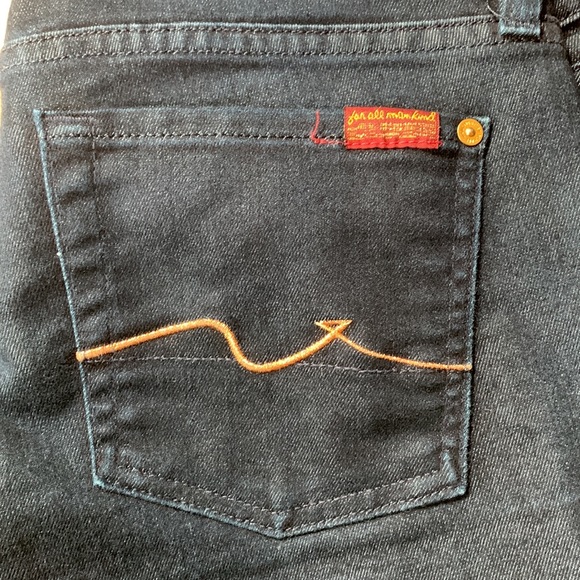 7 for all mankind Blue Jeans, 29 - Picture 3 of 7